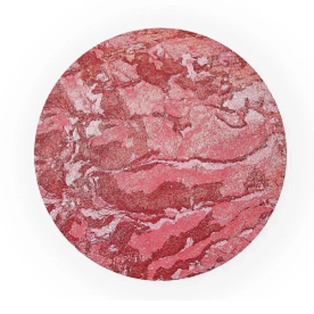 Laura Geller Blush-N-Brighten in TROPIC HUES, swirls of coral, pink, and…